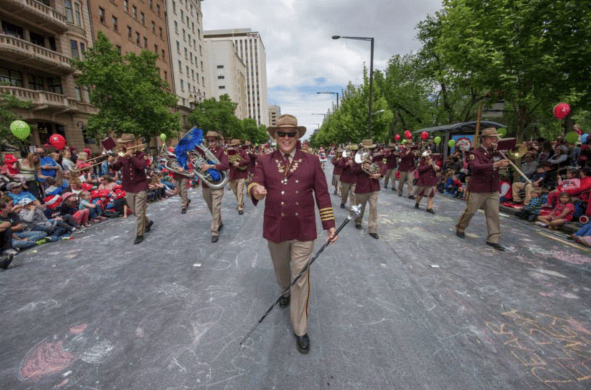 Photo - band marching